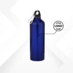 blue Customized Aluminium Bottles in India