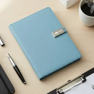 A5 Light Blue Notebook Diary