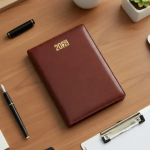 Brown Personalised Diary