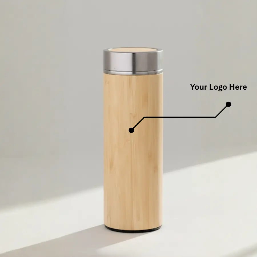 Eco-Friendly Bamboo Insulated Bottle