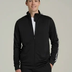 Personalized Stripe Jacket – Quick Dry Lycra DryFit Sports Jacket