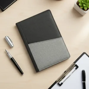 Grey Shaded Dual Tone Notebook Diary