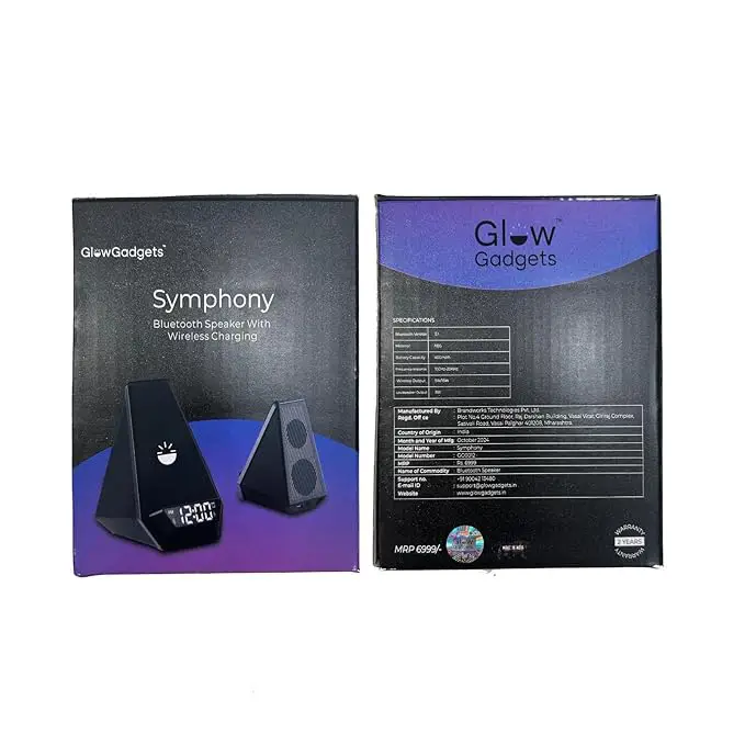 Bluetooth Speaker With Wireless Charging