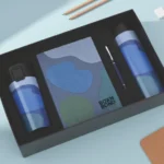 Blue Abstract 4 in 1 Gift Set for Corporates