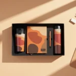 Tan Abstract 4 in 1 Gift Set