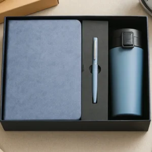 Grey 3 in 1 Corporate Gift Set