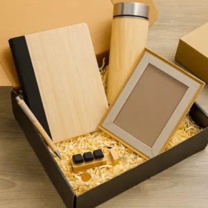 5 in 1 diary bottle pen frame stress buster gift set