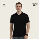 Reebok Black Polo T Shirt Bulk