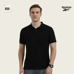 Reebok Black Polo T Shirt Bulk