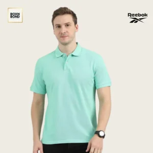Reebok Mint Green Polo Neck T Shirt Bulk
