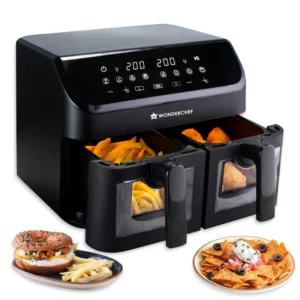 Wonderchef Regenta Digital Air Fryer with Dual Basket