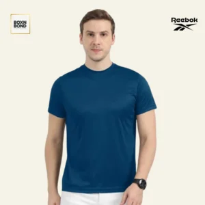 Reebok Teal Green Polyster Tshirt