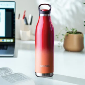 Colour Crush Single Wall Bottle, Red