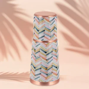 Crest-Skylar Copper Bottle with Glass