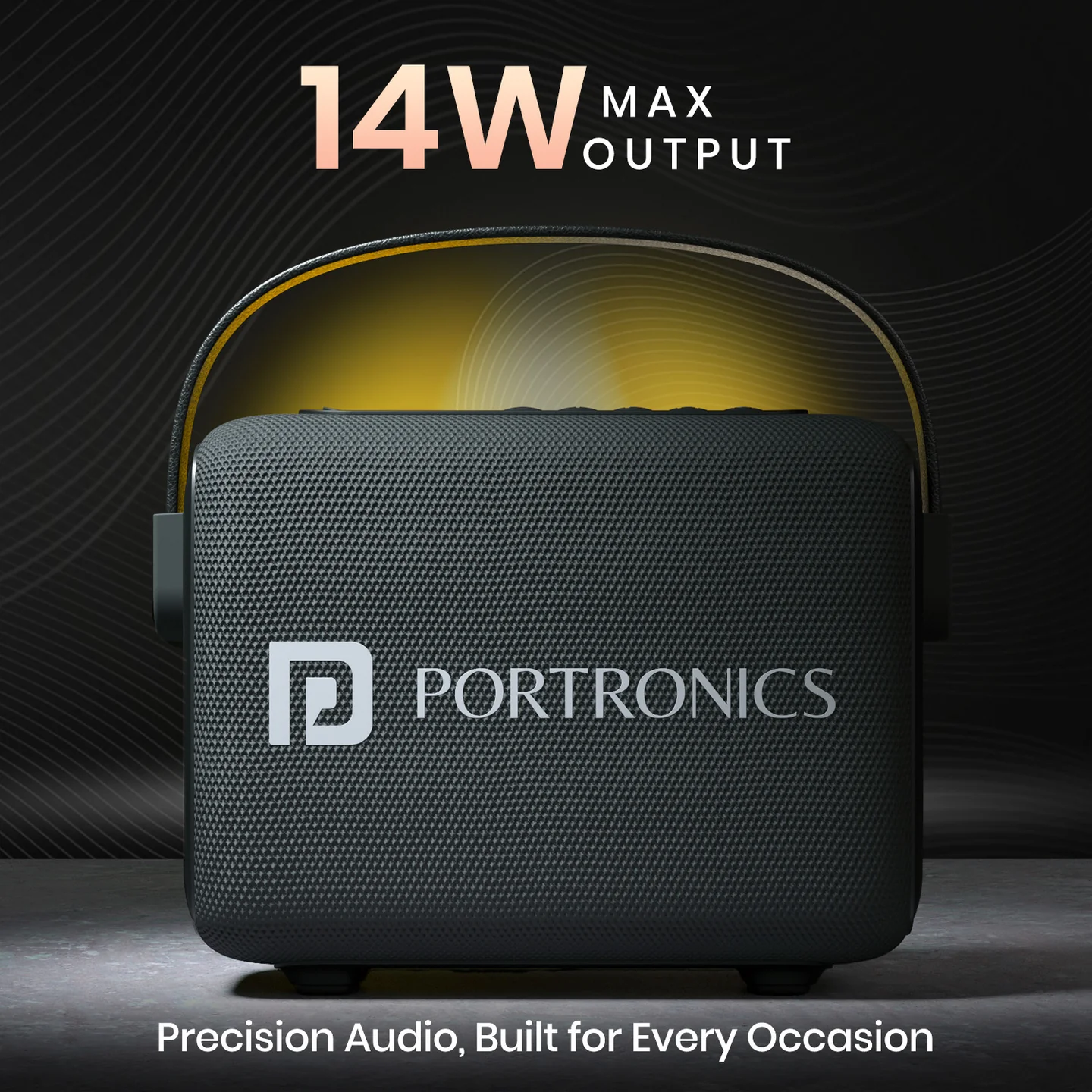 Portronics Resonate 14w portable speaker