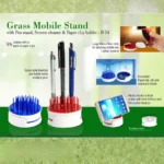 Grass Mobile Stand with Pen stand