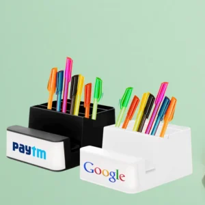 Mobile Stand with Paper Clip Holder Visiting Card Holder and Tumbler