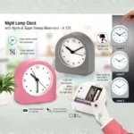 Night lamp clock