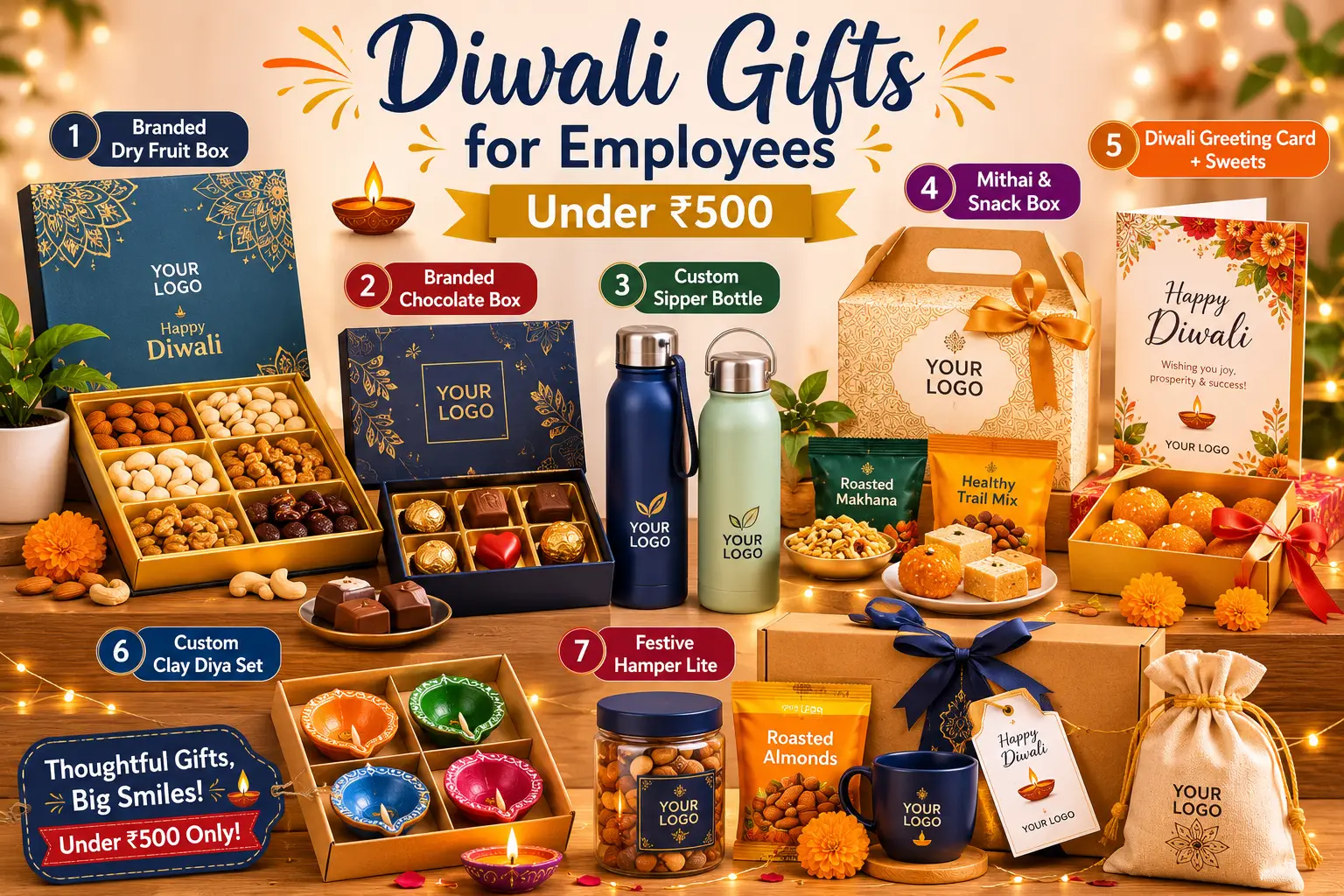 Diwali Gifts for Employees under 500
