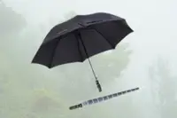 Heavy duty promotional umbrella Kargil 30 inch custom printed